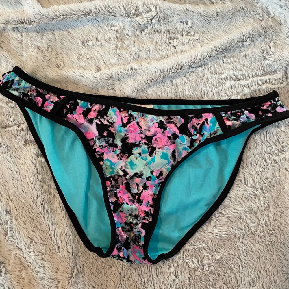 Neon Multicolored Bikini Bottom